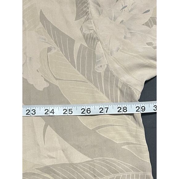 Tommy Bahama Silk Button Hawaiian XXL Mens Short Sleeve Shirt Palm Tree - Picture 4 of 7